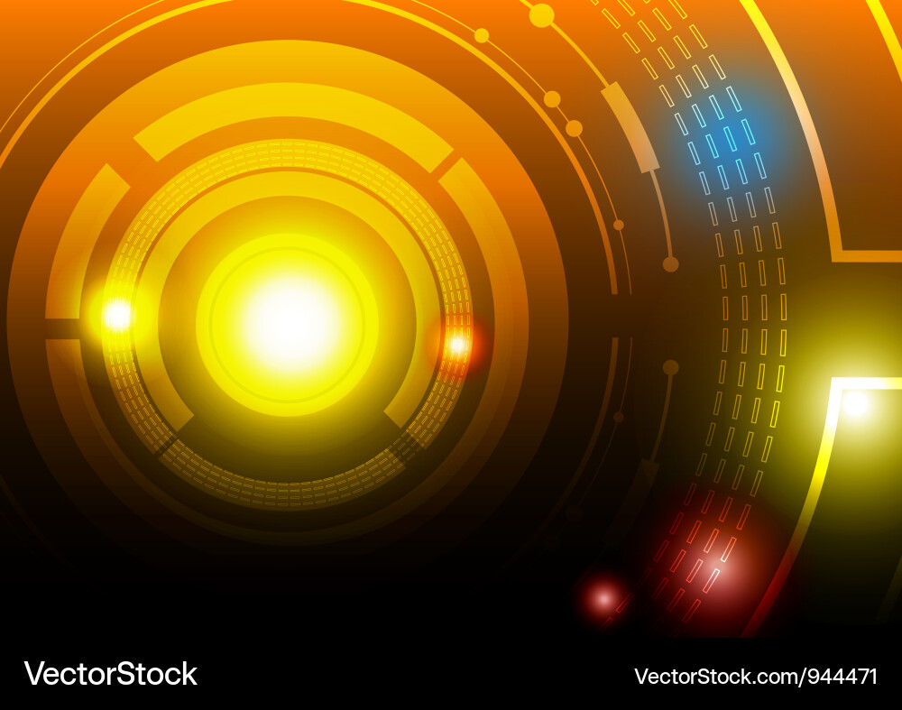 Circle abstract background design vector image