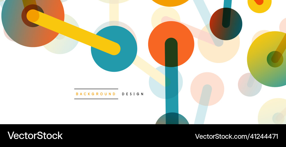 Network concept abstract background dots Network concept abstract background dots vector image
