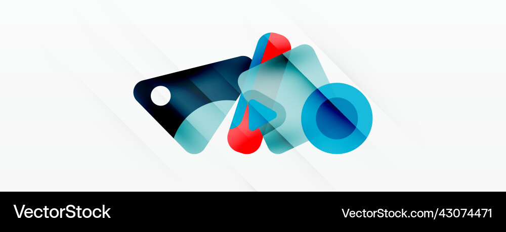 Primitive geometric shapes - line triangle Primitive geometric shapes - line triangle vector image