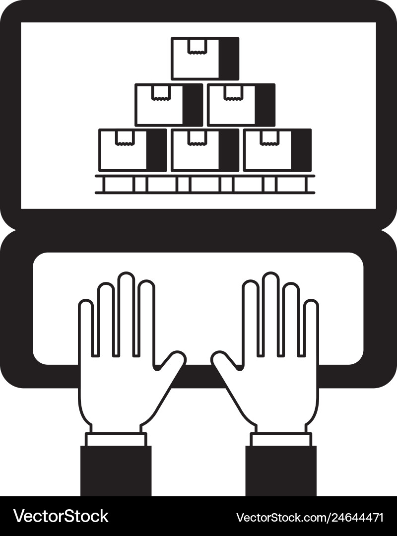 Warehouse logistic delivery Vector Image