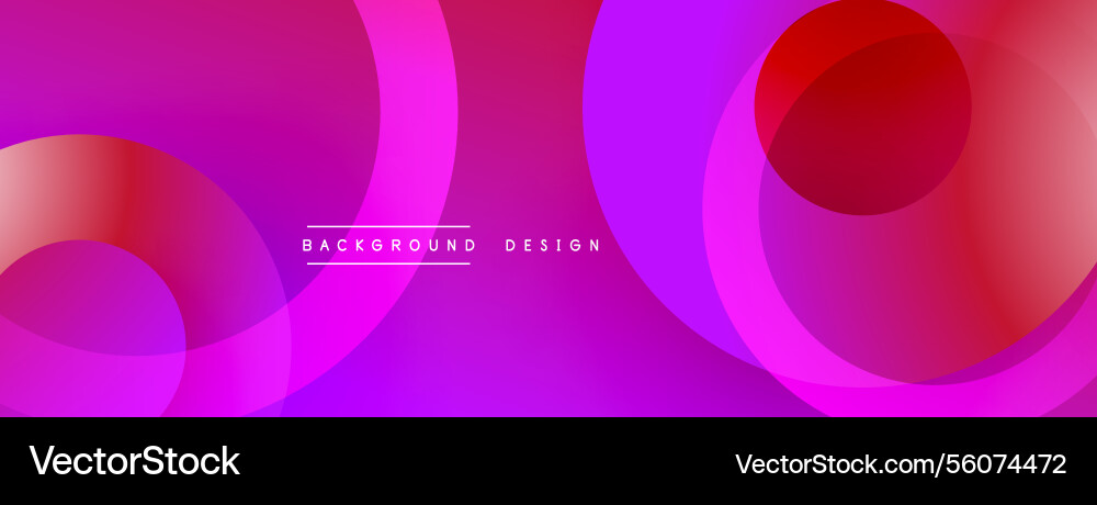 Abstract composition with layered circular Abstract composition with layered circular vector image