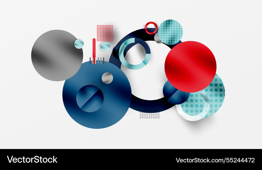 Abstract geometric background with overlapping Abstract geometric background with overlapping vector image