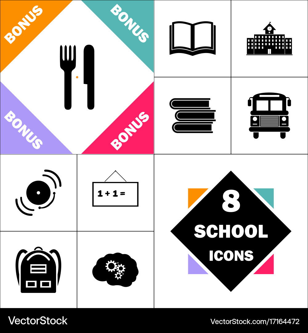 Fork and knife computer symbol Vector Image