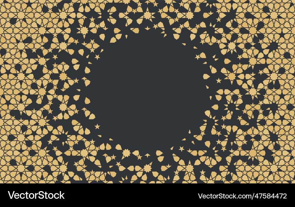 Mosaic gradient design in authentic arabian style Mosaic gradient design in authentic arabian style vector image
