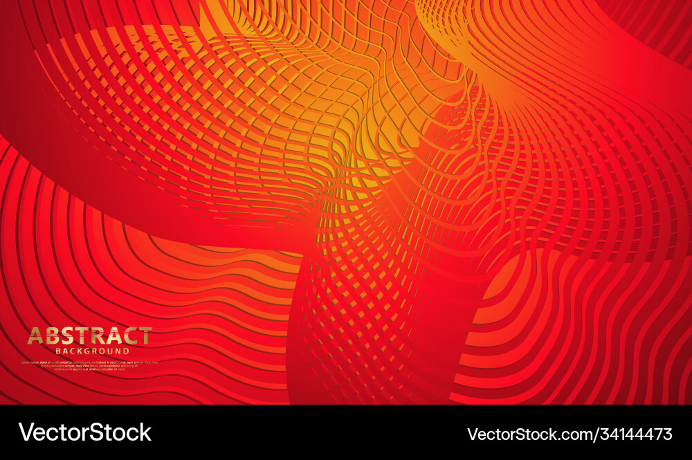 Abstract flow lines background with elegant Vector Image