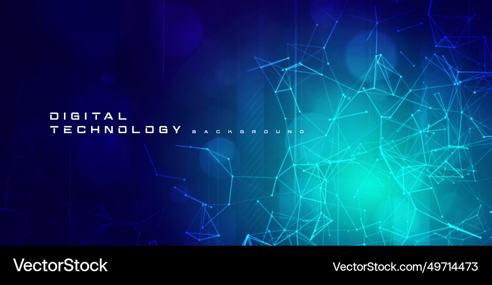 Digital technology internet network speed connect Digital technology internet network speed connect vector image