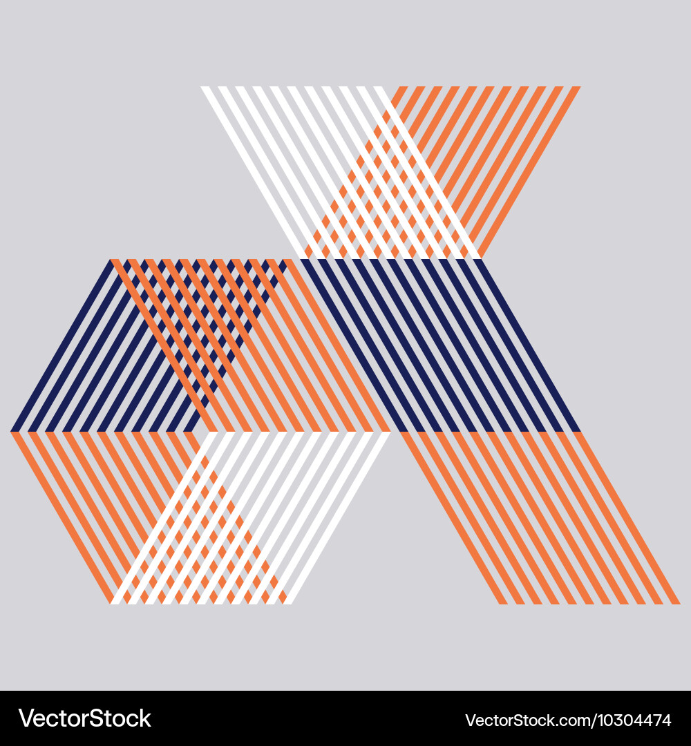 Diagonal Line Pattern vector image