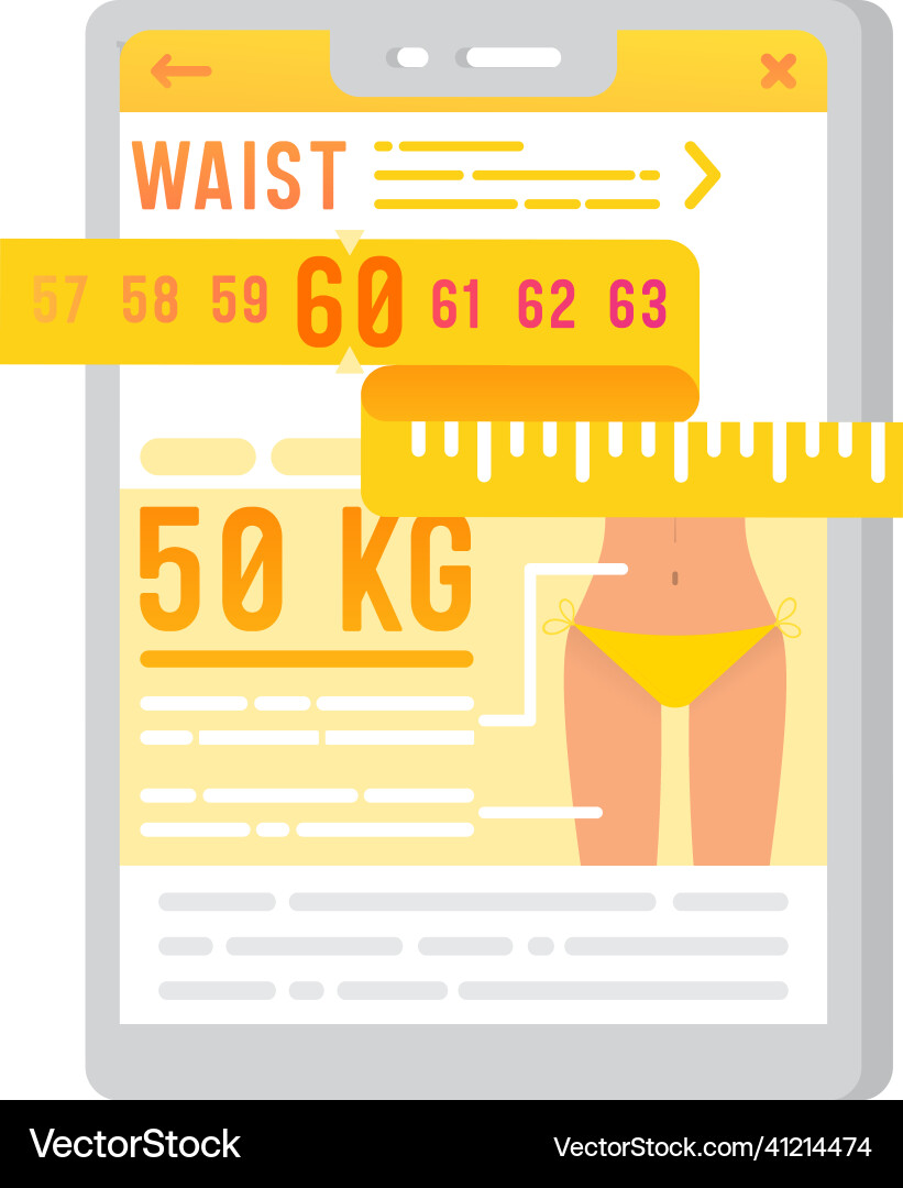 Diet icon choose optimal dieting program Vector Image