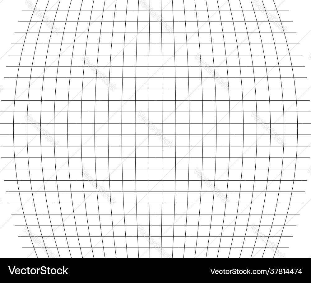 Grid mesh lattice grating with distort deform Vector Image