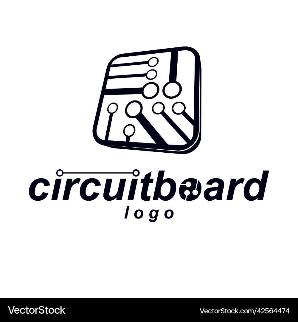 Microchip design cpu information communication Microchip design cpu information communication vector image