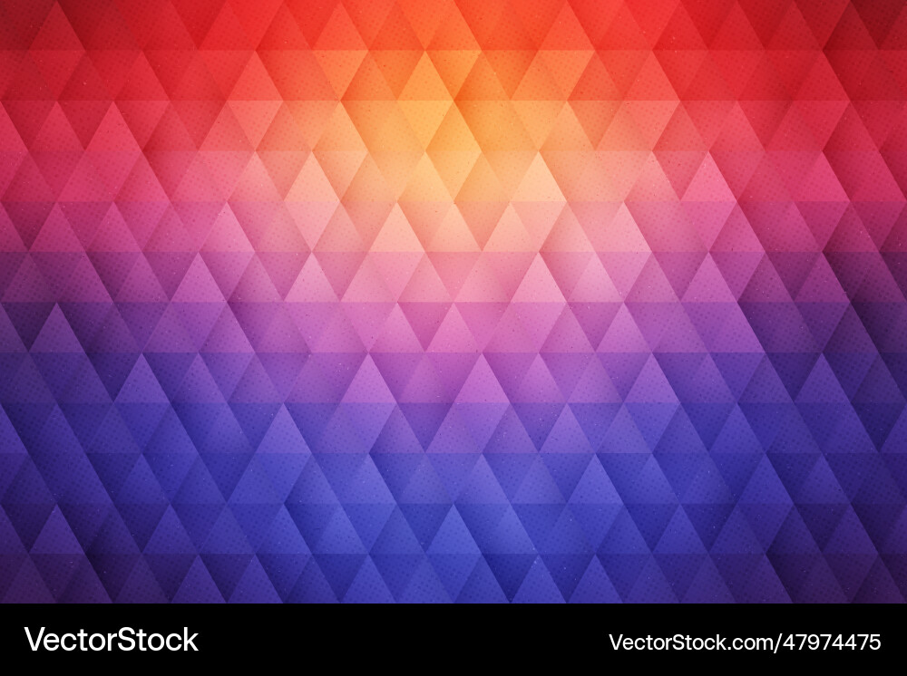 3d geometrical triangular structure colorful 3d geometrical triangular structure colorful vector image
