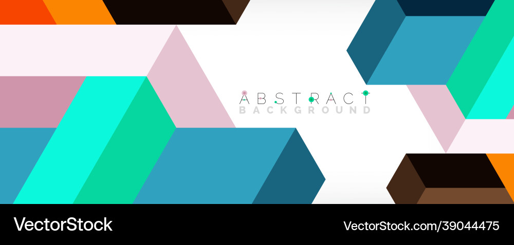 Abstract background 3d cubes cubic elements Abstract background 3d cubes cubic elements vector image