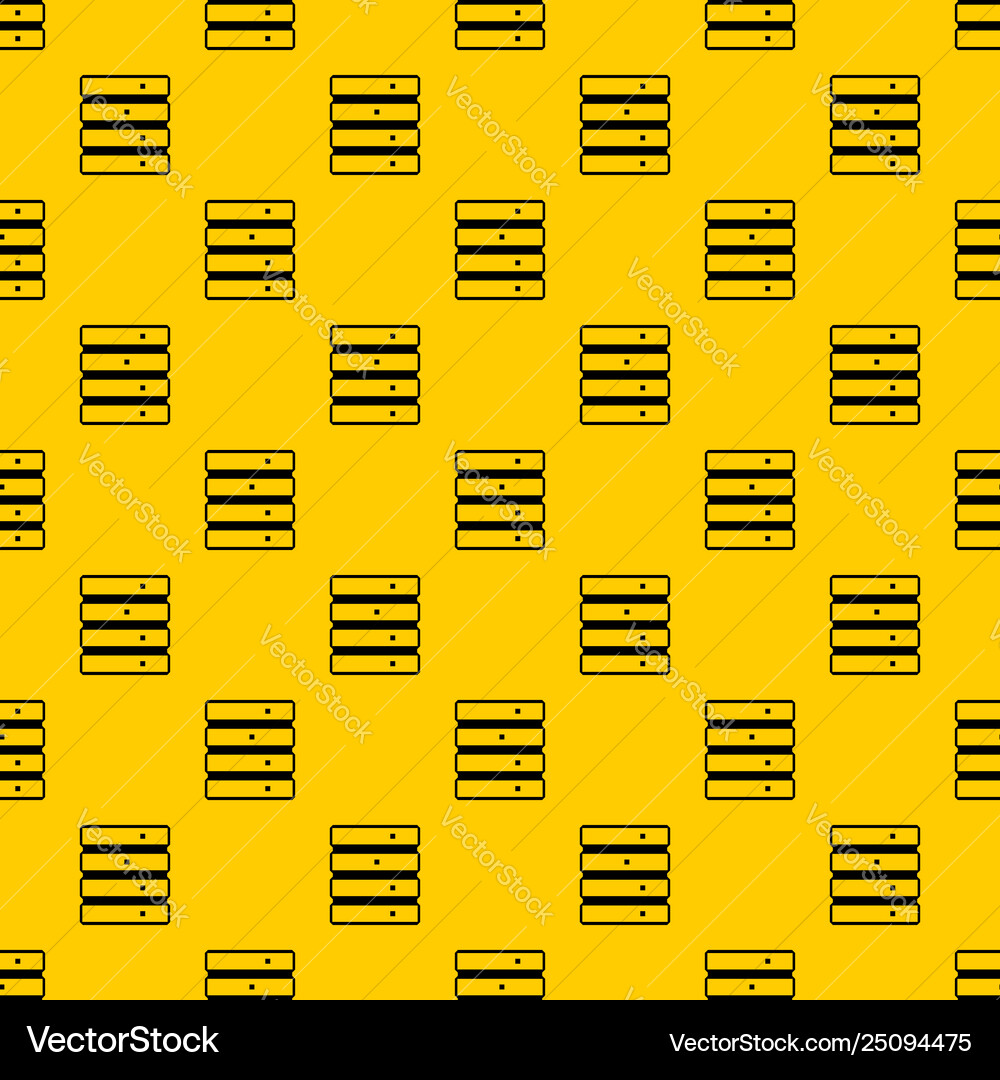 Database pattern Vector Image