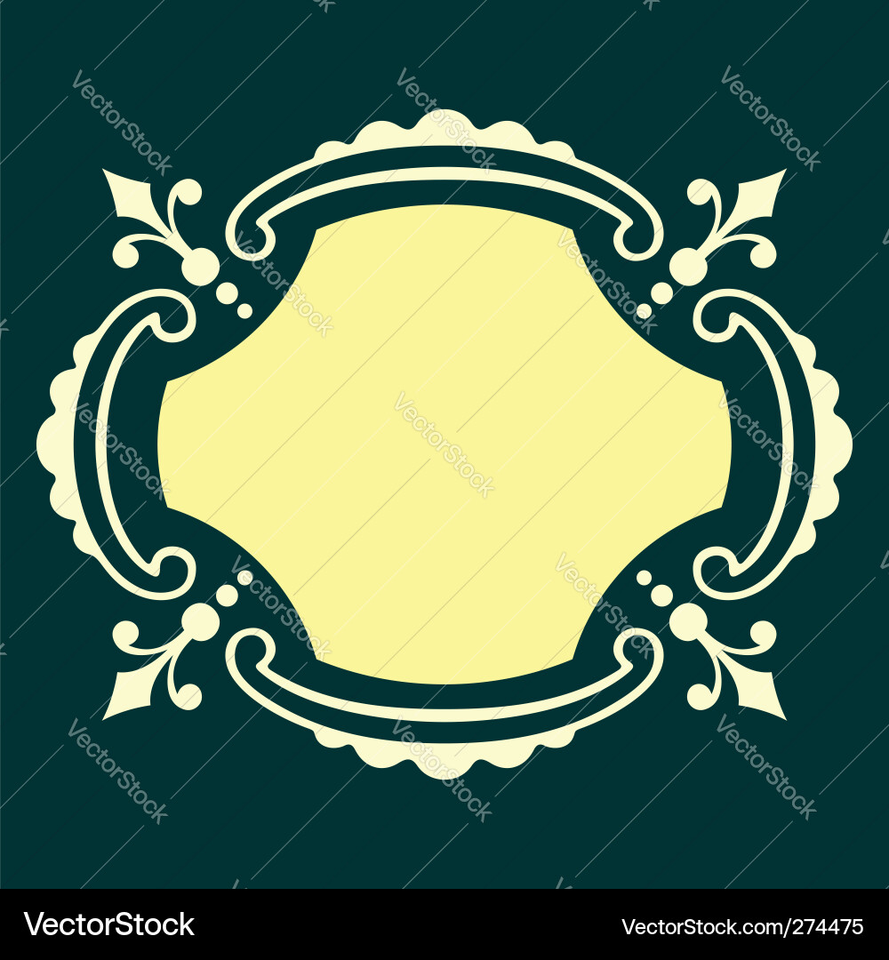 Elegant design element Vector Image
