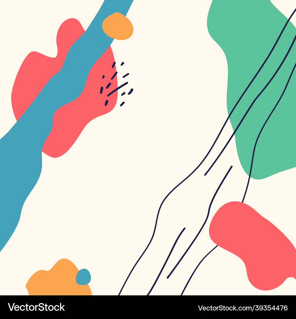 Abstract shape background or pattern creative Vector Image