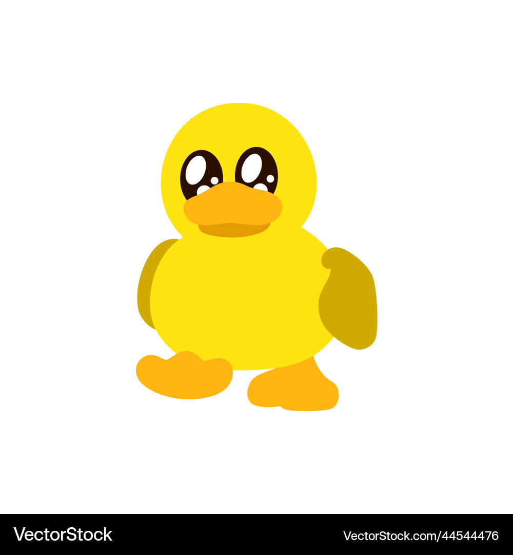 Files of a drawing duck with flat design style Files of a drawing duck with flat design style vector image