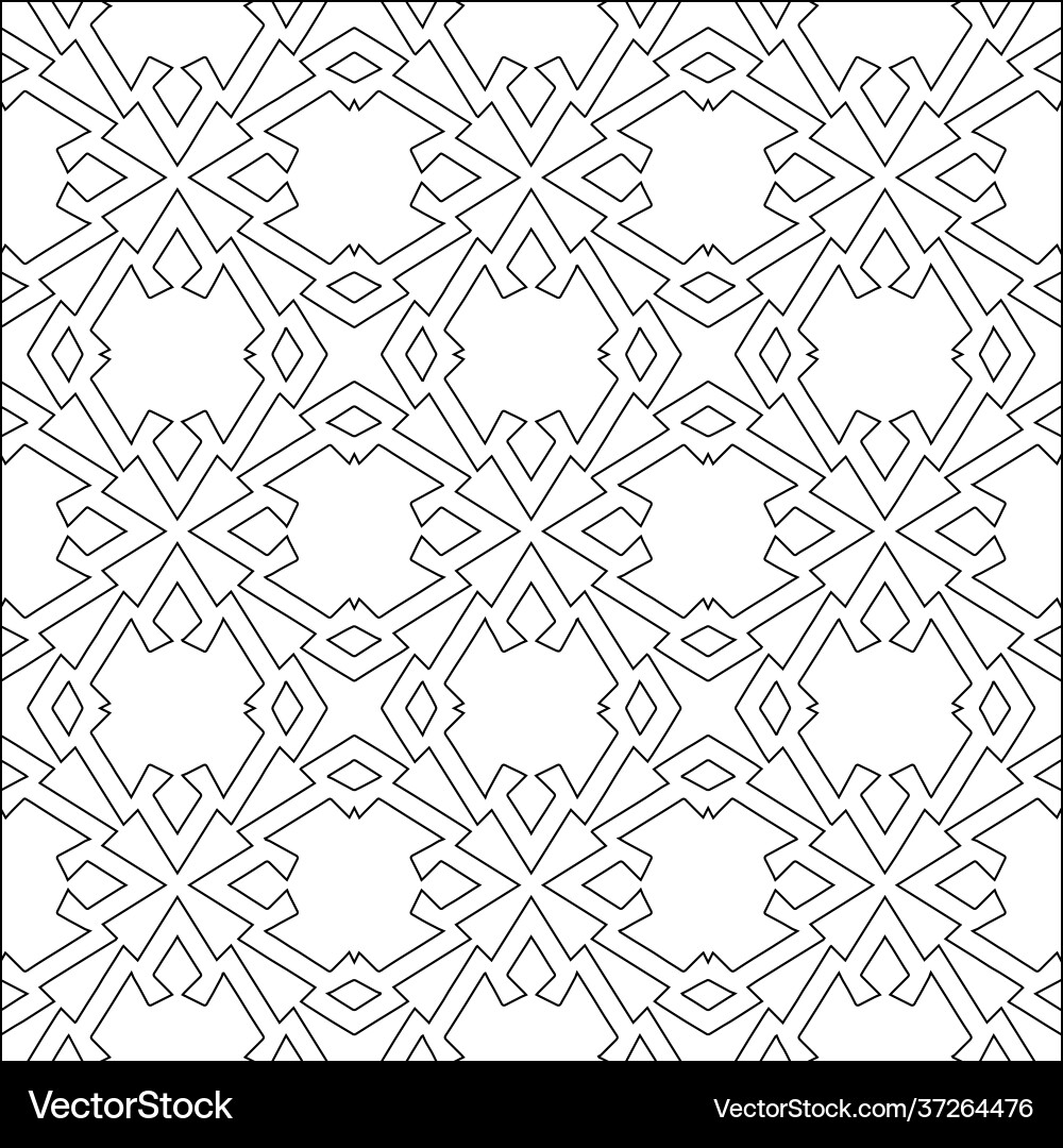 Geometric pattern with triangular elements vector image