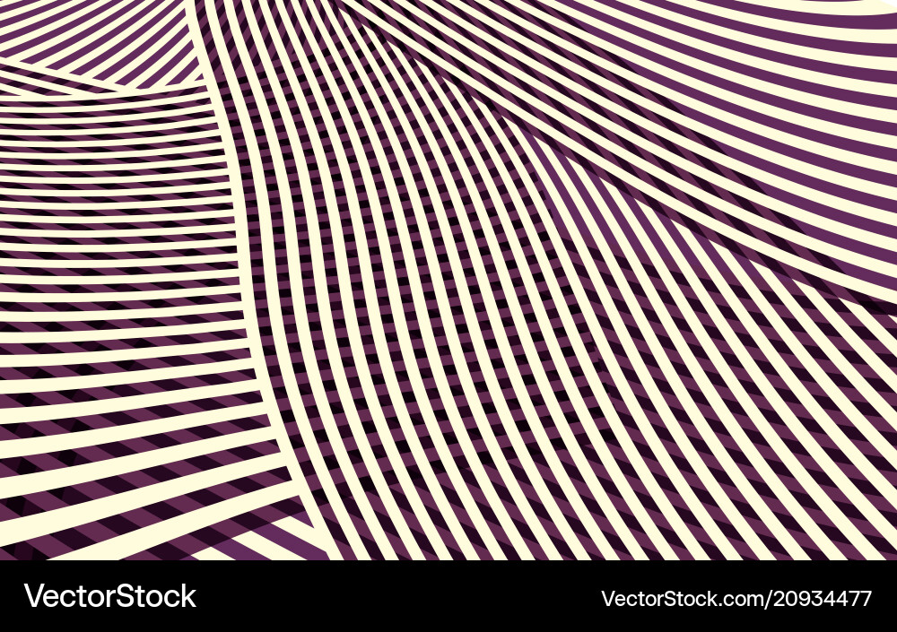 Abstract curve stripe pattern Abstract curve stripe pattern Vector Image