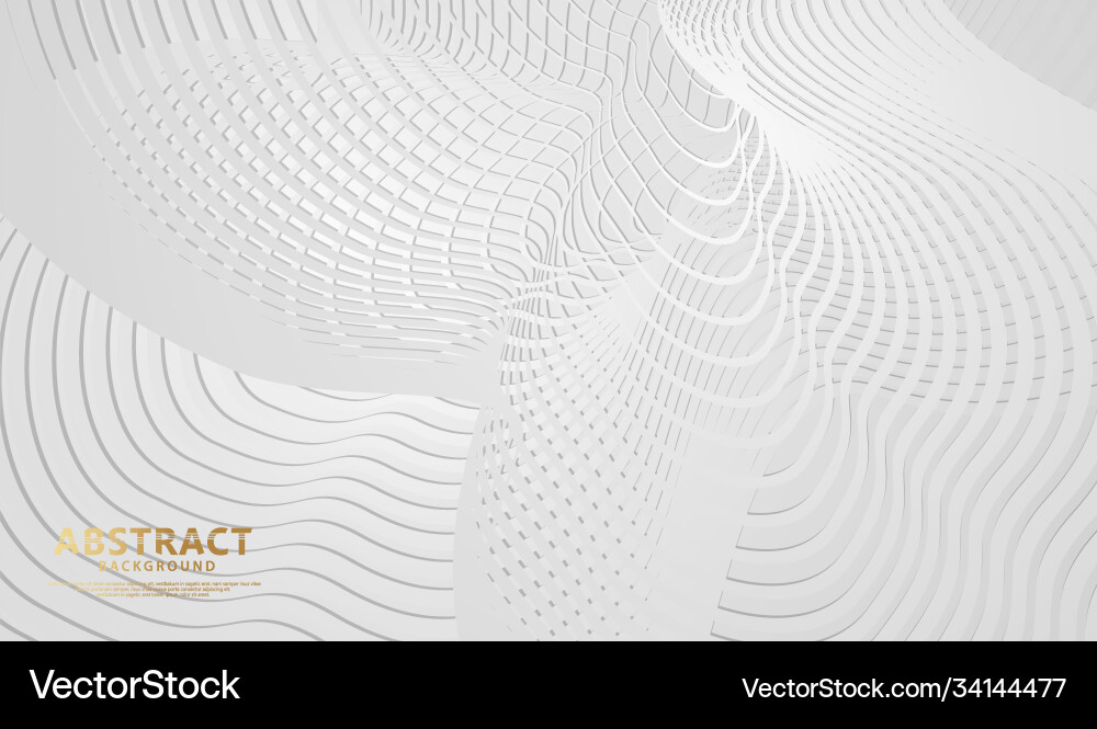 Abstract flow lines background with elegant Vector Image