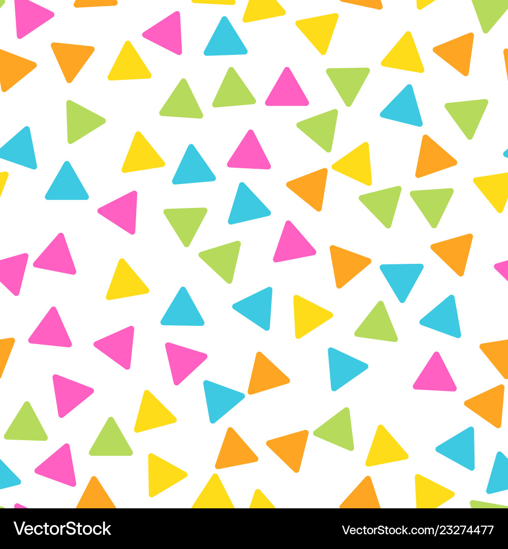Seamless abstract geometric pattern of triangles Seamless abstract geometric pattern of triangles vector image