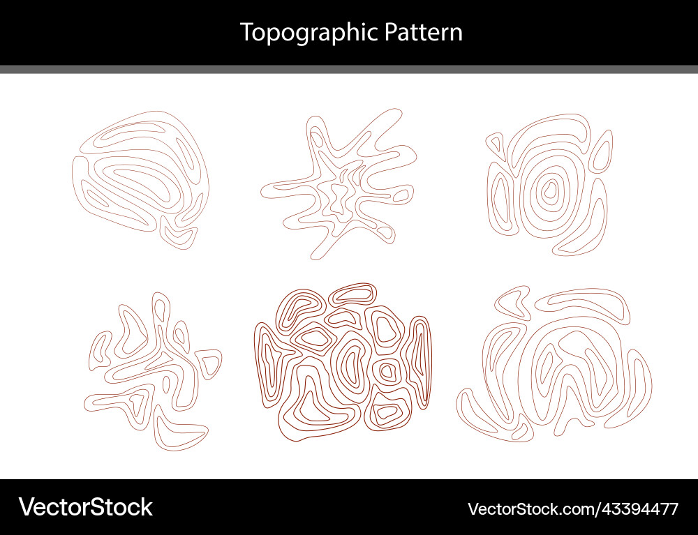 Topography pattern and geography map abstract Topography pattern and geography map abstract vector image