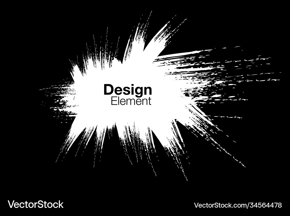 Brush stroke stain texture background Brush stroke stain texture background vector image