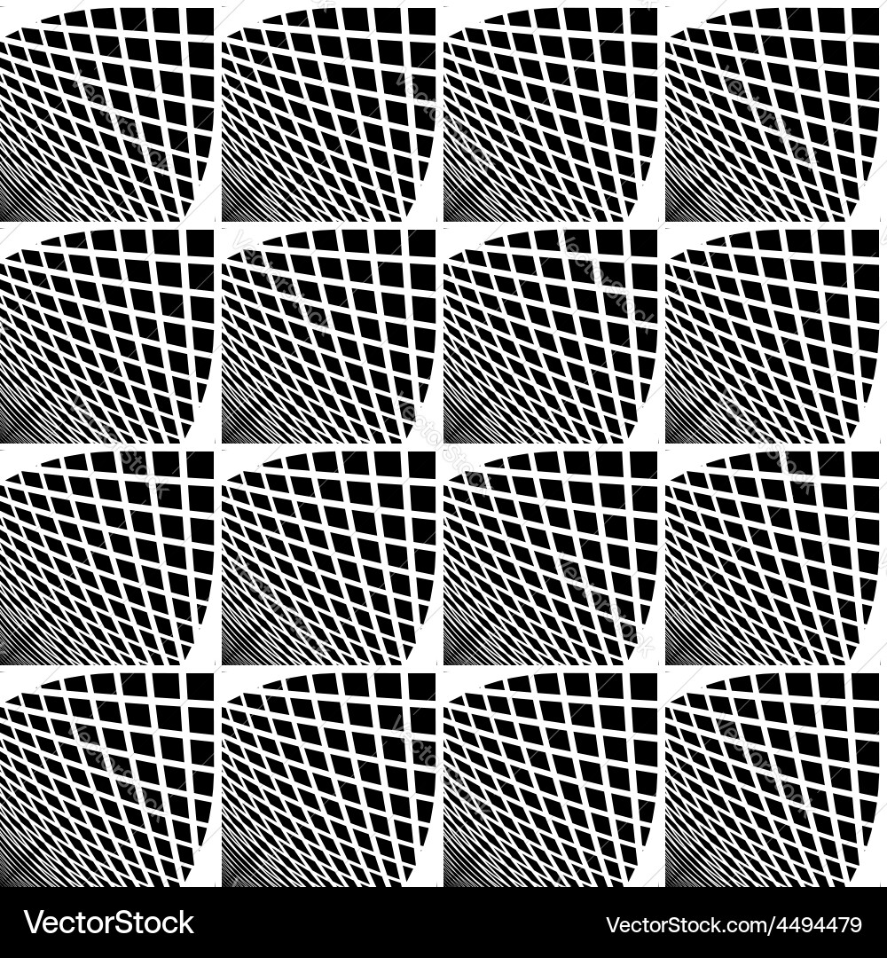 Design seamless monochrome checked pattern Vector Image