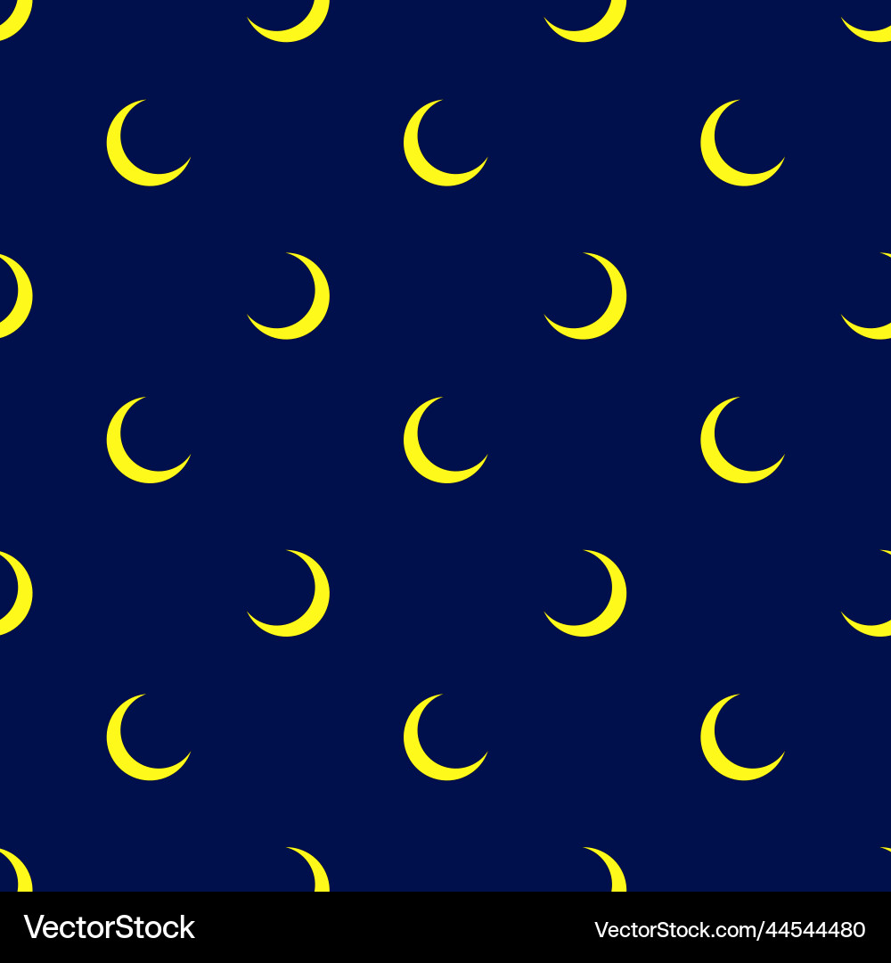 Files repeatable seamless pattern of eclipse moon Files repeatable seamless pattern of eclipse moon vector image