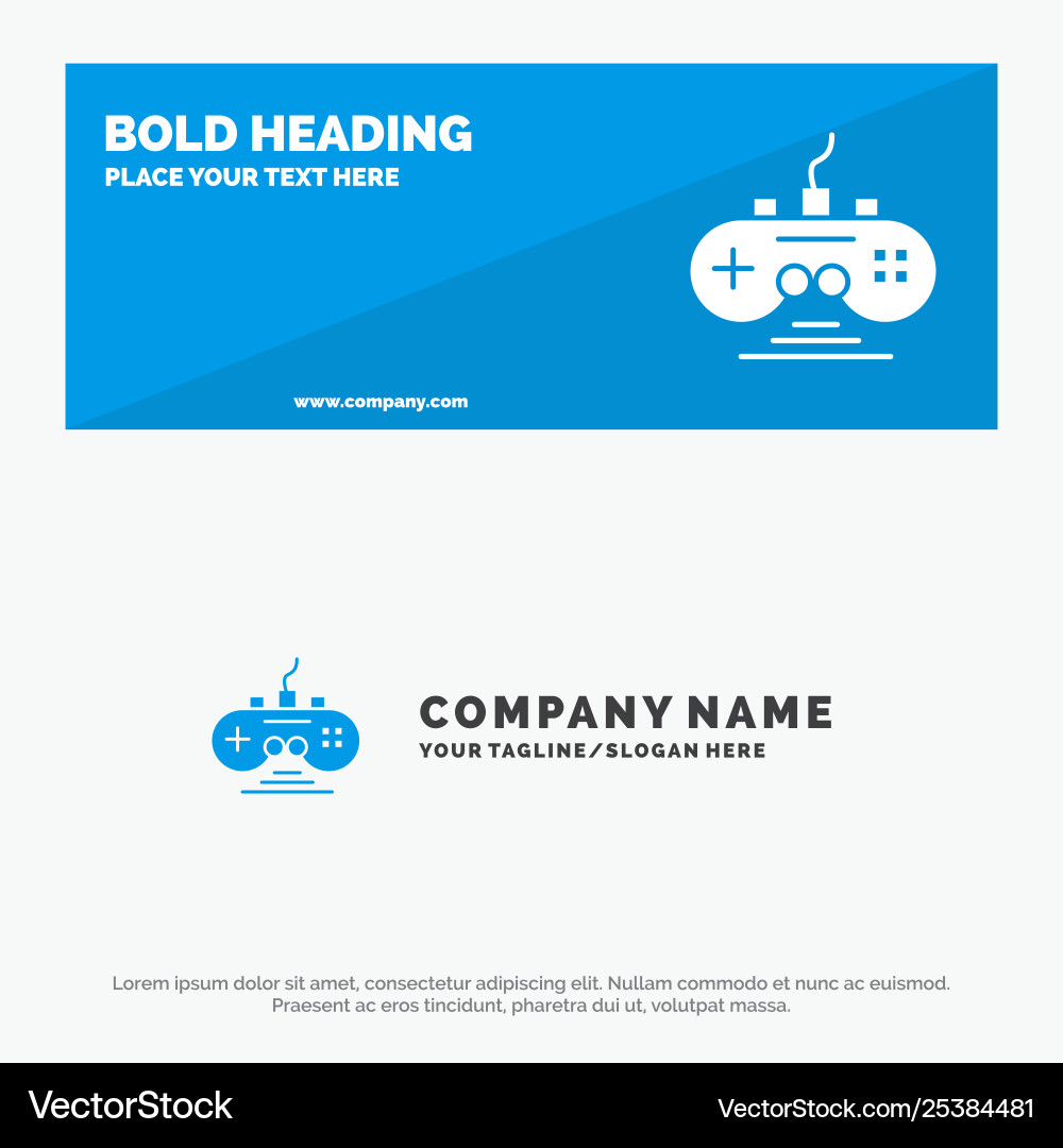 Controller game gamepad solid Controller game gamepad solid vector image