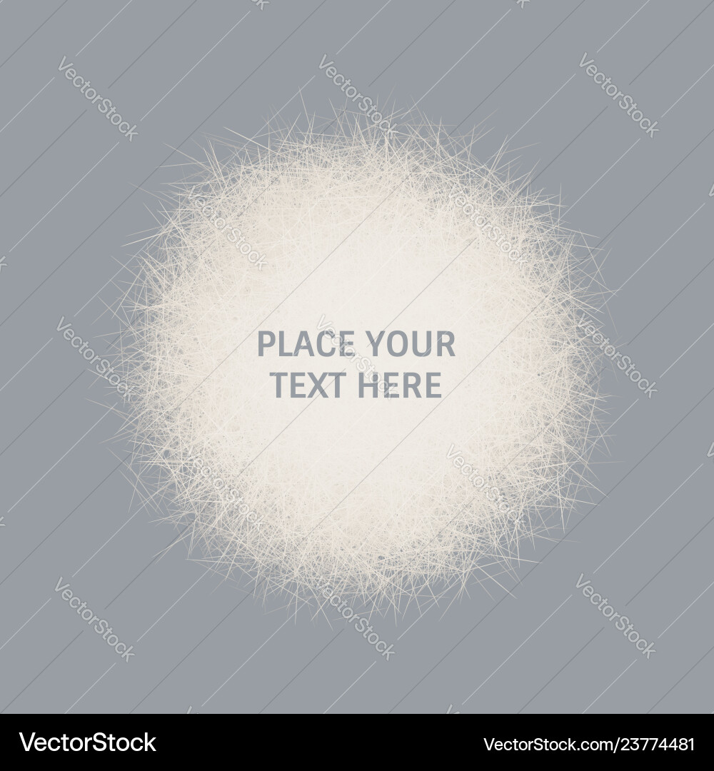 Sphere consisting of chaotic lines fluffy element Sphere consisting of chaotic lines fluffy element vector image