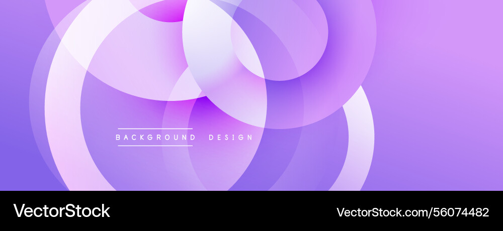 Background design with overlapping circular Background design with overlapping circular vector image