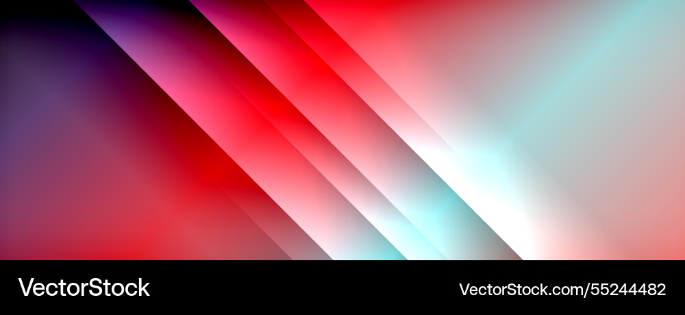 Colorful gradient with lines made of shadow Vector Image