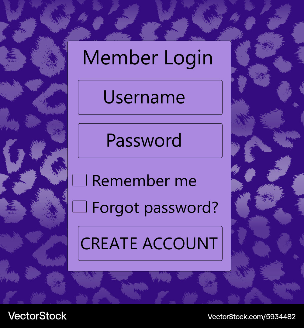 Mobile universal ui kit form interface vector image