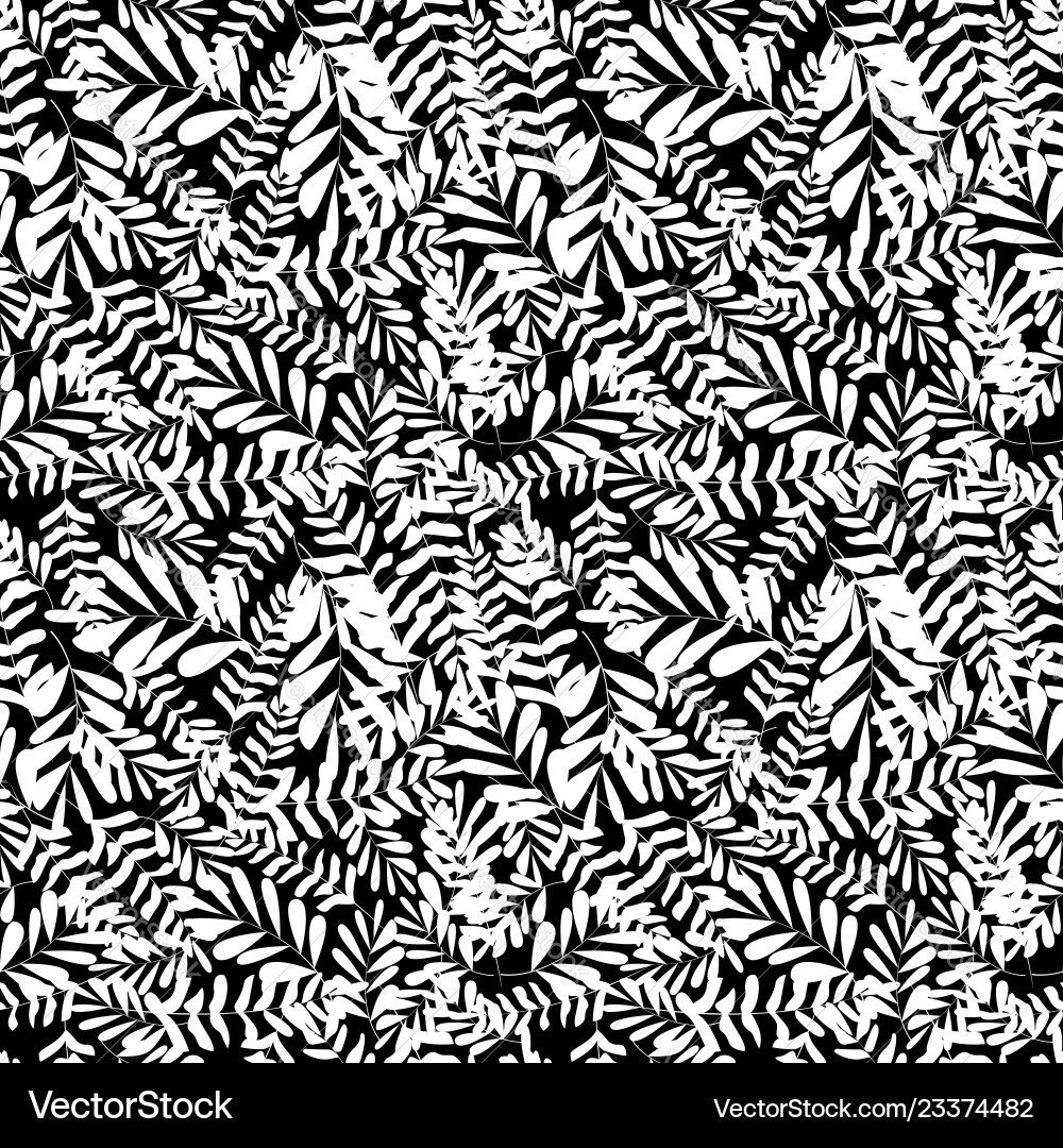 Seamless repeating pattern with silhouettes Vector Image