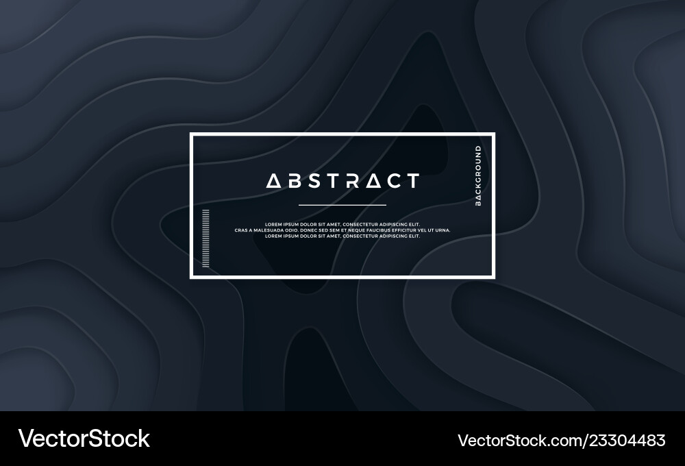 Abstract black background design Vector Image