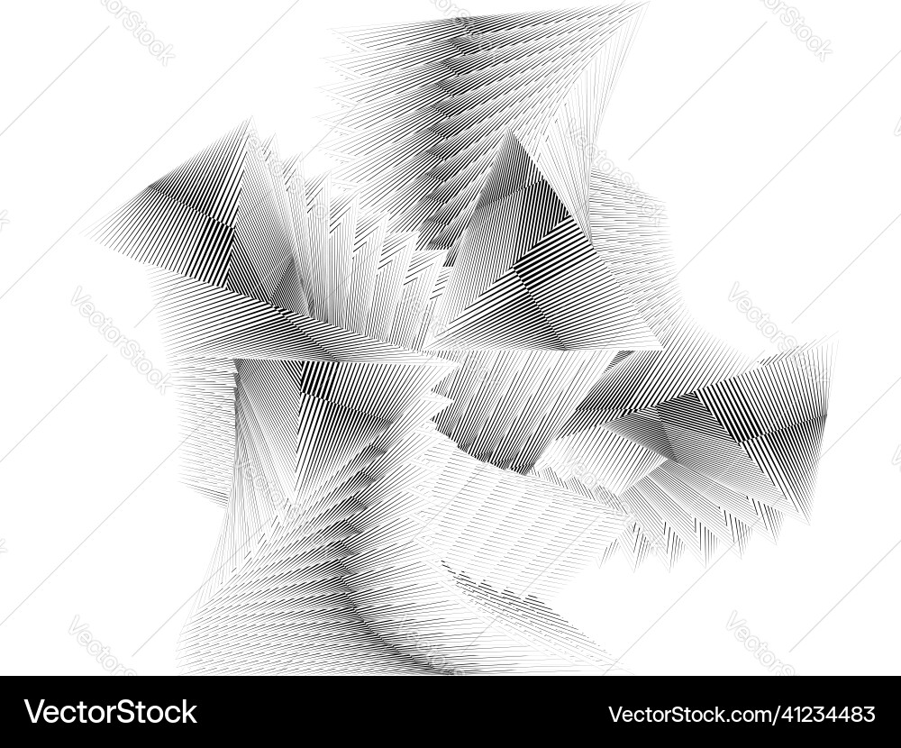Rgb abstract halftone lines dynamic background Vector Image