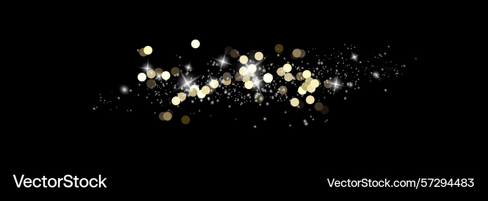 Shining bokeh isolated on transparent background Shining bokeh isolated on transparent background Vector Image