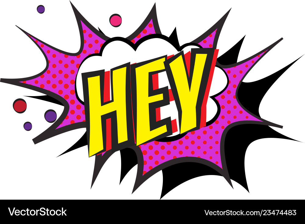 Sticker bubble with text short message in color Sticker bubble with text short message in color vector image