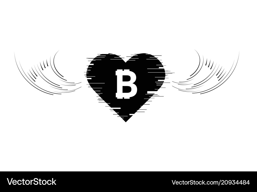 Bitcoin cripto währung blockchain flach Bitcoin cripto währung blockchain flach vektorbild