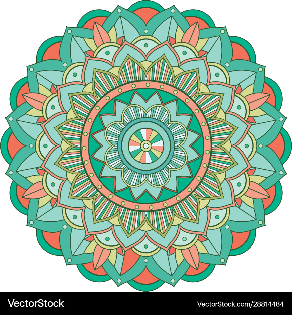 Mandala patterns on isolated background Mandala patterns on isolated background Vector Image