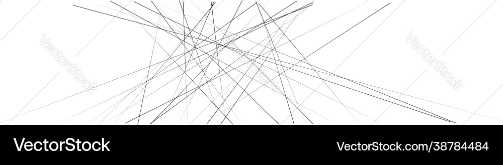 Random chaotic lines element stripes Random chaotic lines element stripes vector image