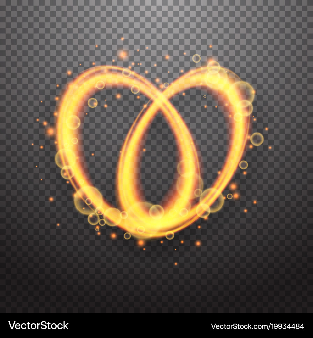 Shining light effect design element vector image