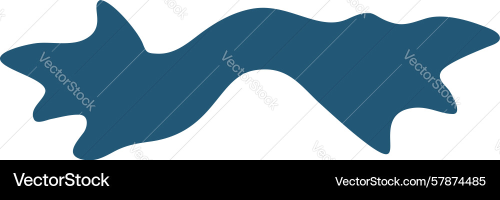 Abstract fluid wave shape dynamic modern design Vector Image