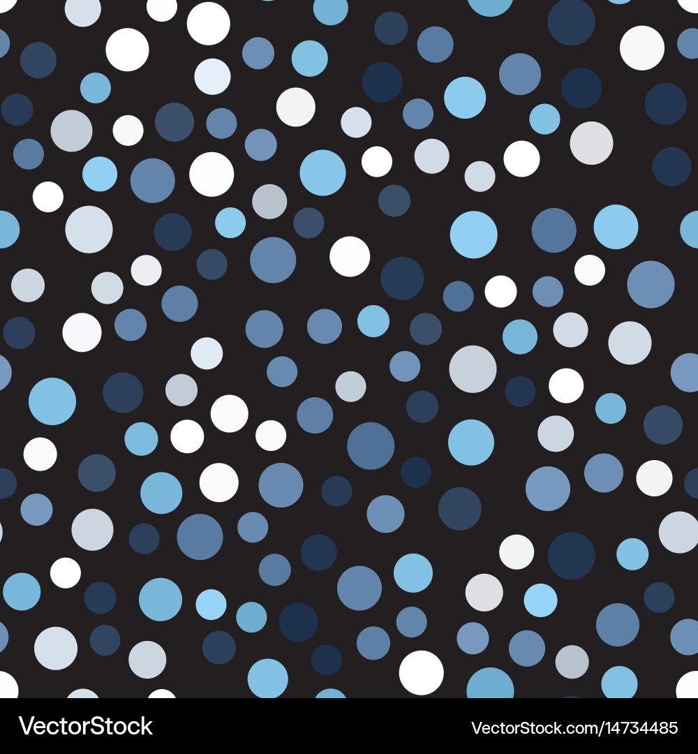 Blue and Gray Circle Pattern vector image