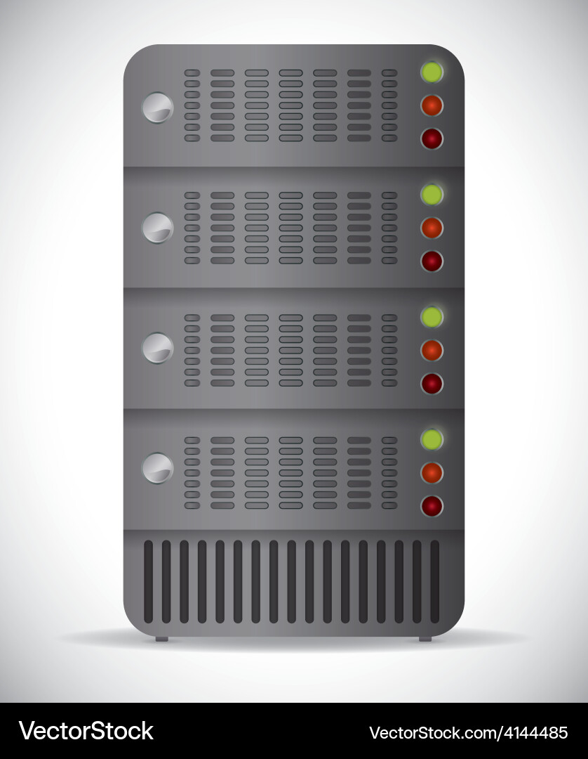 Cloud computing design Vector Image