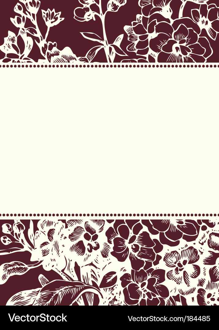 Daisy background and frame Vector Image