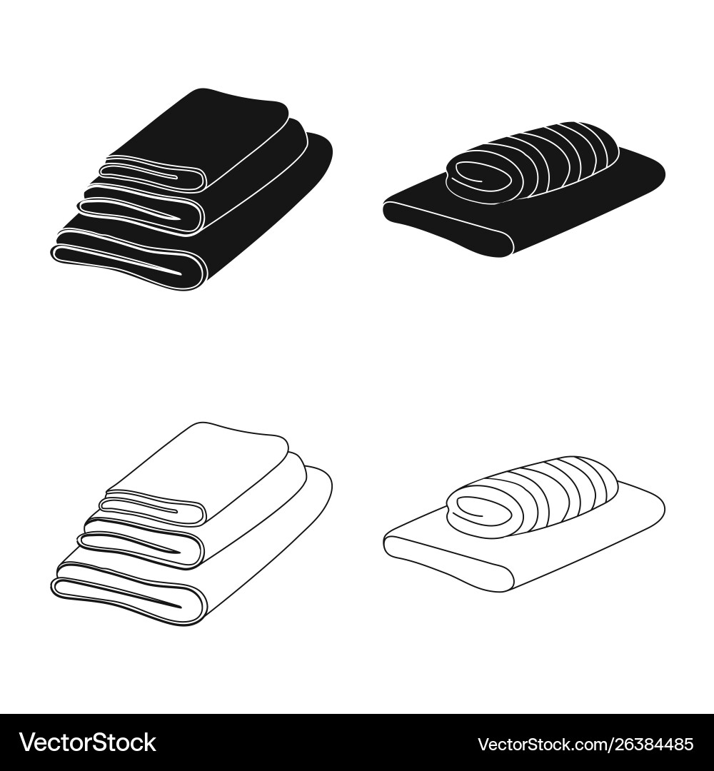 Design soft and clean icon set vector image