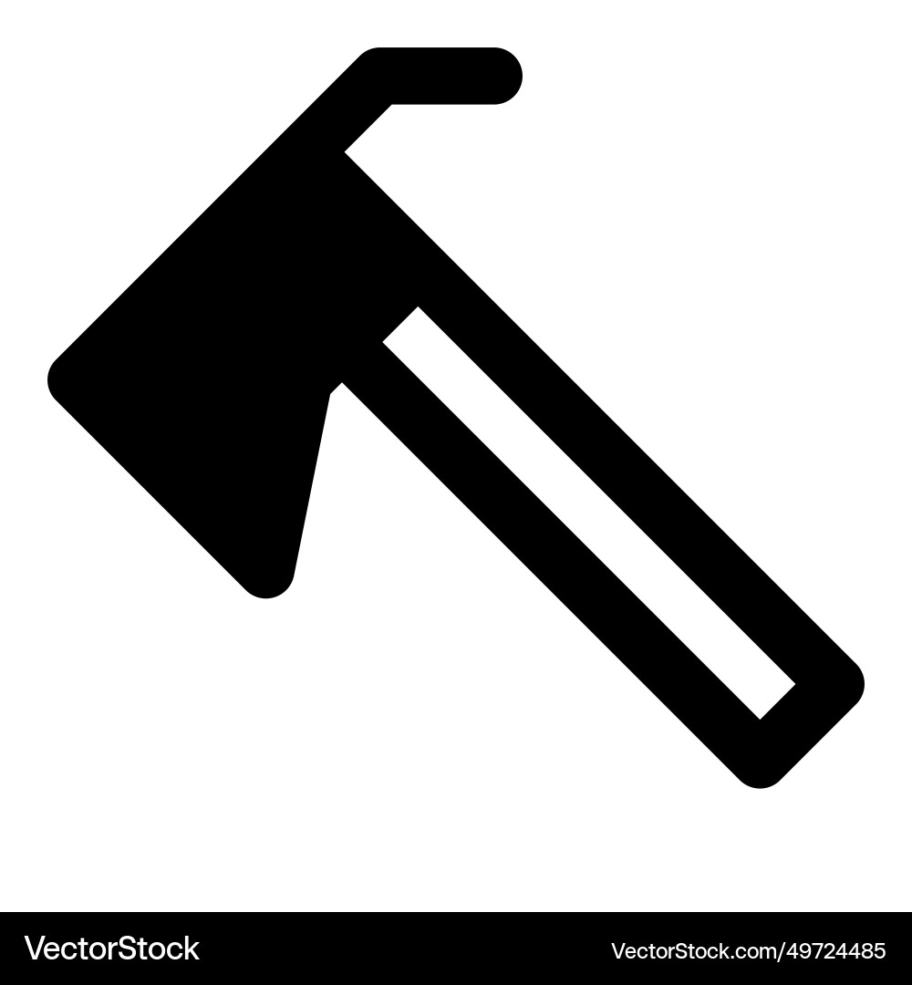Tool with a sharp edge for piercing vector image