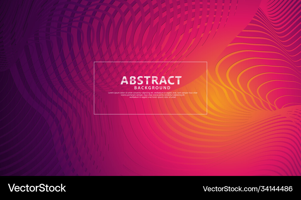 Abstract flow lines background with elegant Vector Image