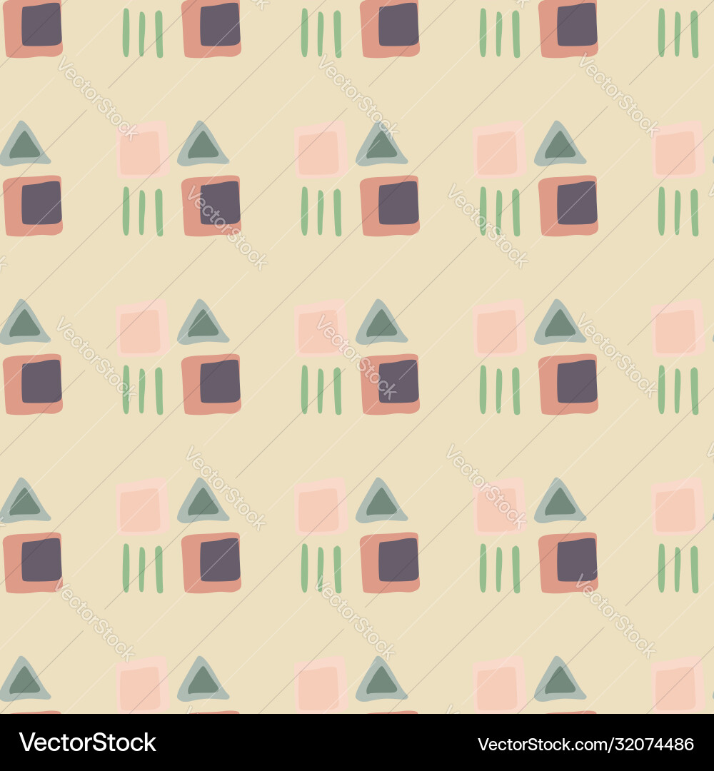 Abstract geometric square and triangular shapes Abstract geometric square and triangular shapes vector image